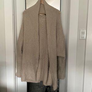The softest shawl cardigan